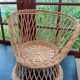 Rattan children's armchair