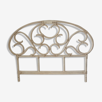 Rattan headboard