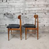 Paire de chaise scandinave