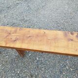 Bench 3m50 wooden threshing firm