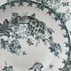 Series of 6 old flat plates “Terre de Fer”