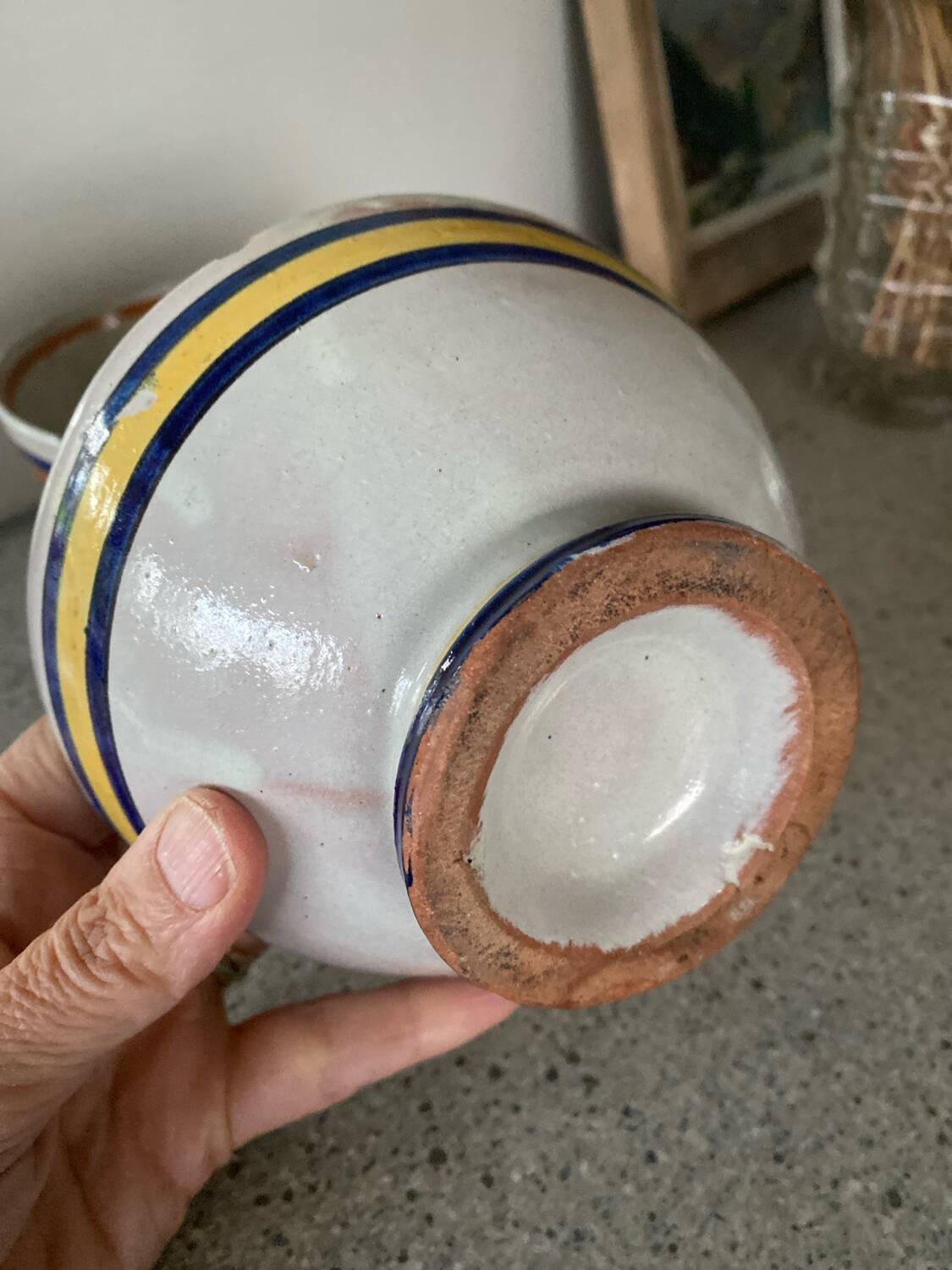 2 19th century earthenware bowls.