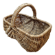 Vintage wicker basket