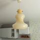 Vintage opaline pendant lamp 60/70s