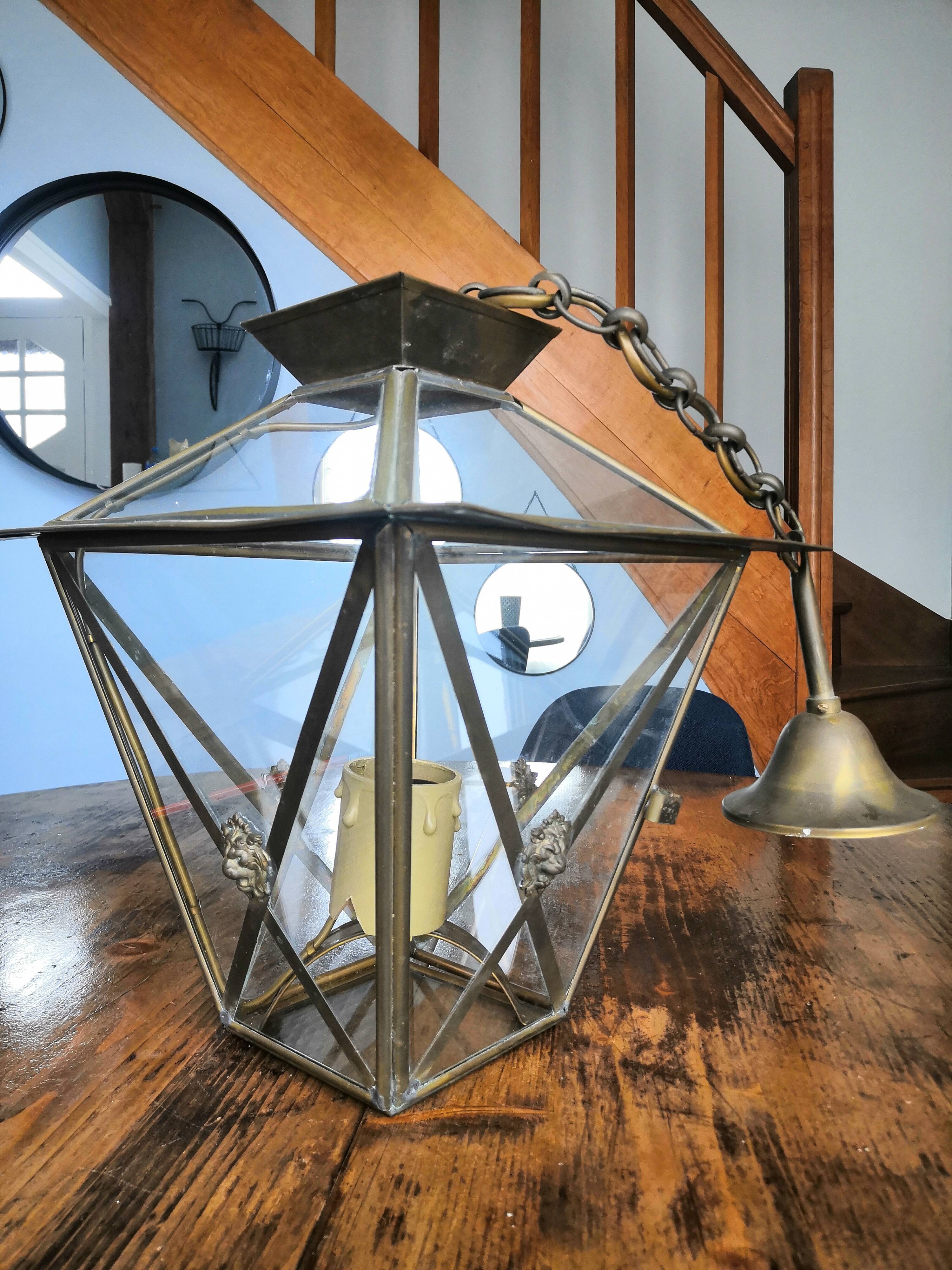 Large ancient lantern