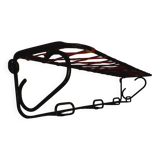 Vintage wall coat rack