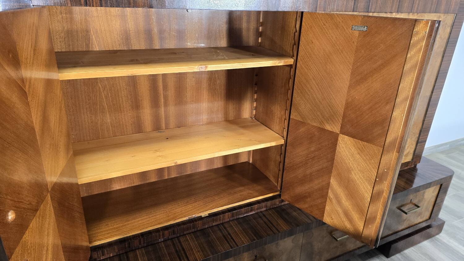 Office furniture set by Emil Gerstel