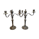 Pair of Louis XVI candlesticks