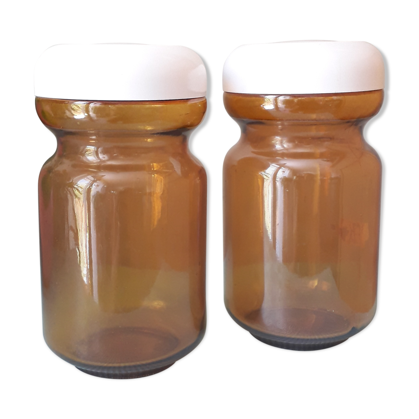 Amber jars