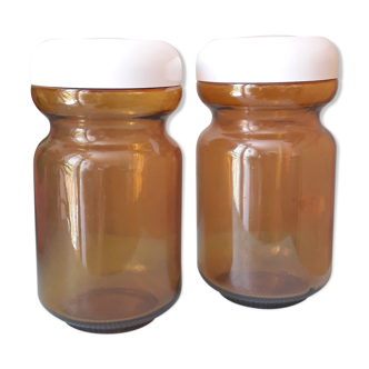 Amber jars