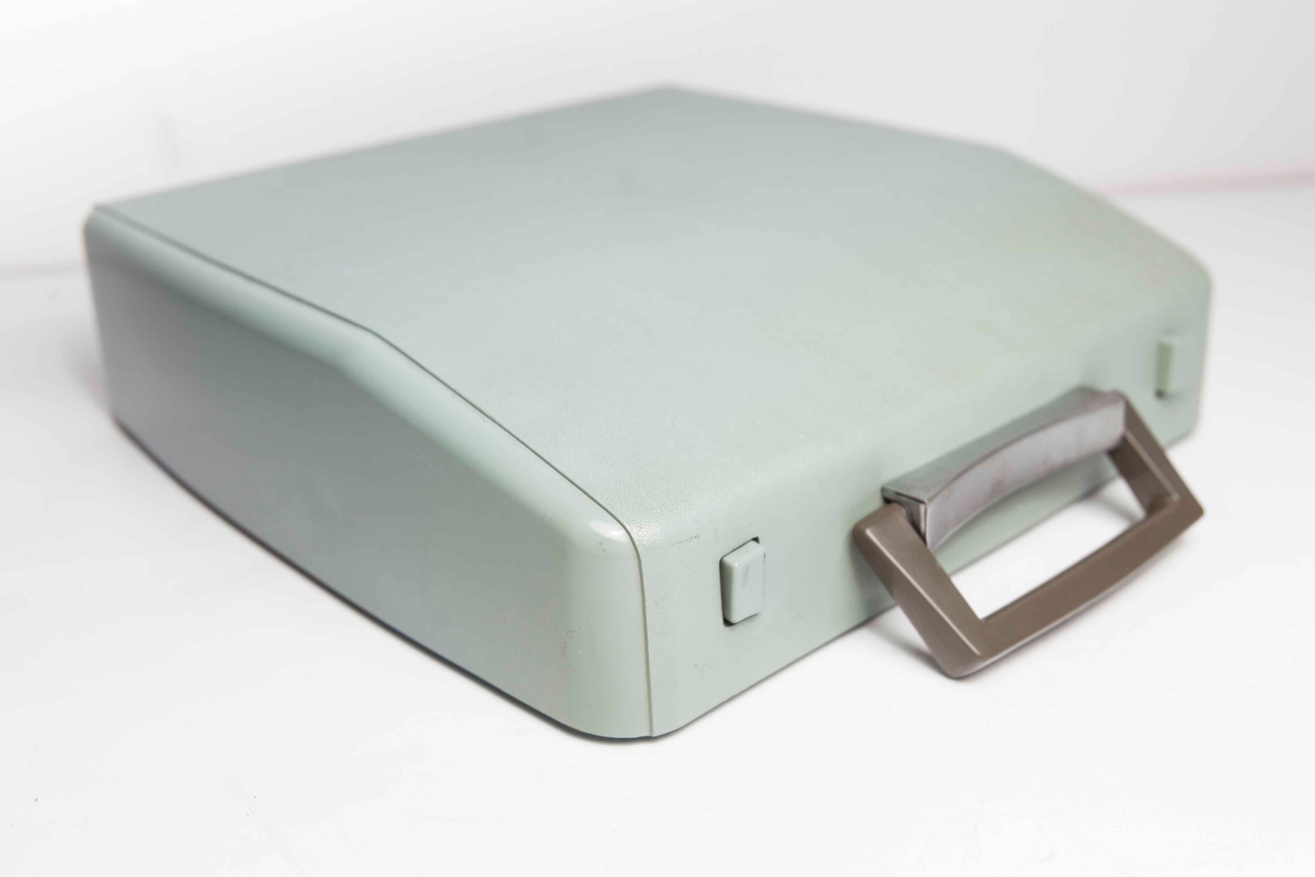 Sky Blue Brother Typewriter from 1980