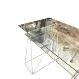 Office 1980s metal and glass