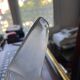 Lalique flower spike vase