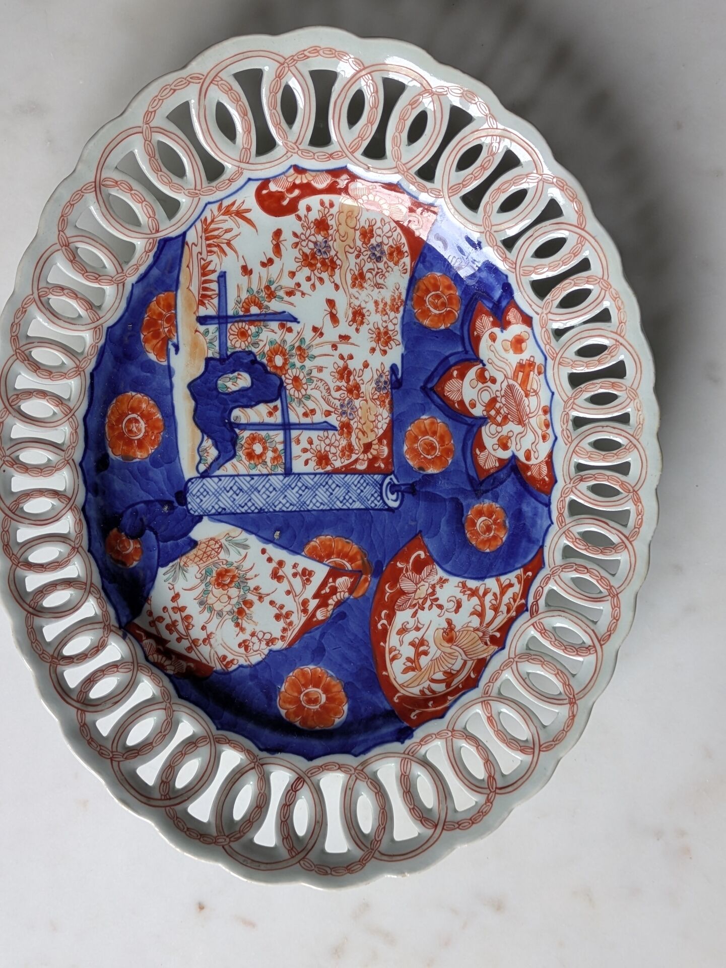 Plat Imari Japon XIXeme