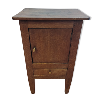 Old oak bedside