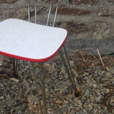 Chaise formica pieds Eiffel