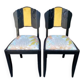 Pair of retro 1930s style chairs