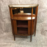 Louis XVI style curtain console, nineteenth century