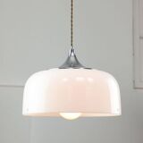 Suspension blanche Space Age de Guzzini, années 1960