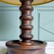 Lampe en bois tourné esprit Dudouyt