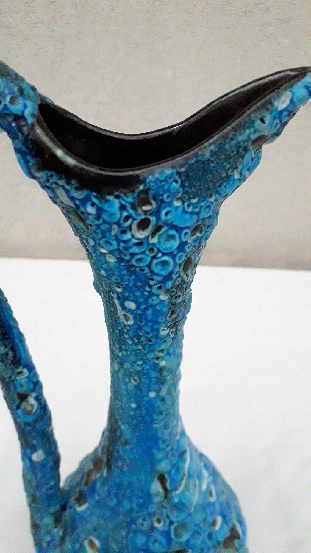 Fat Lava pitcher vase