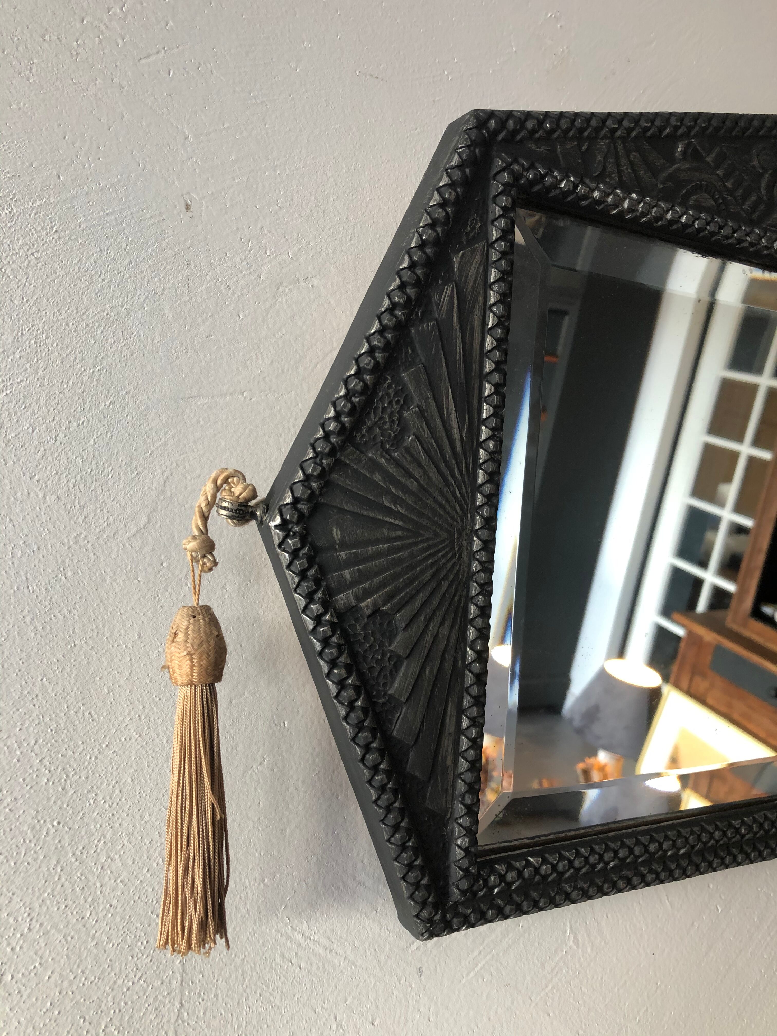 Miroir art déco - 75x41cm