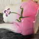 Teapot in antique porcelain "Art Nouveau"