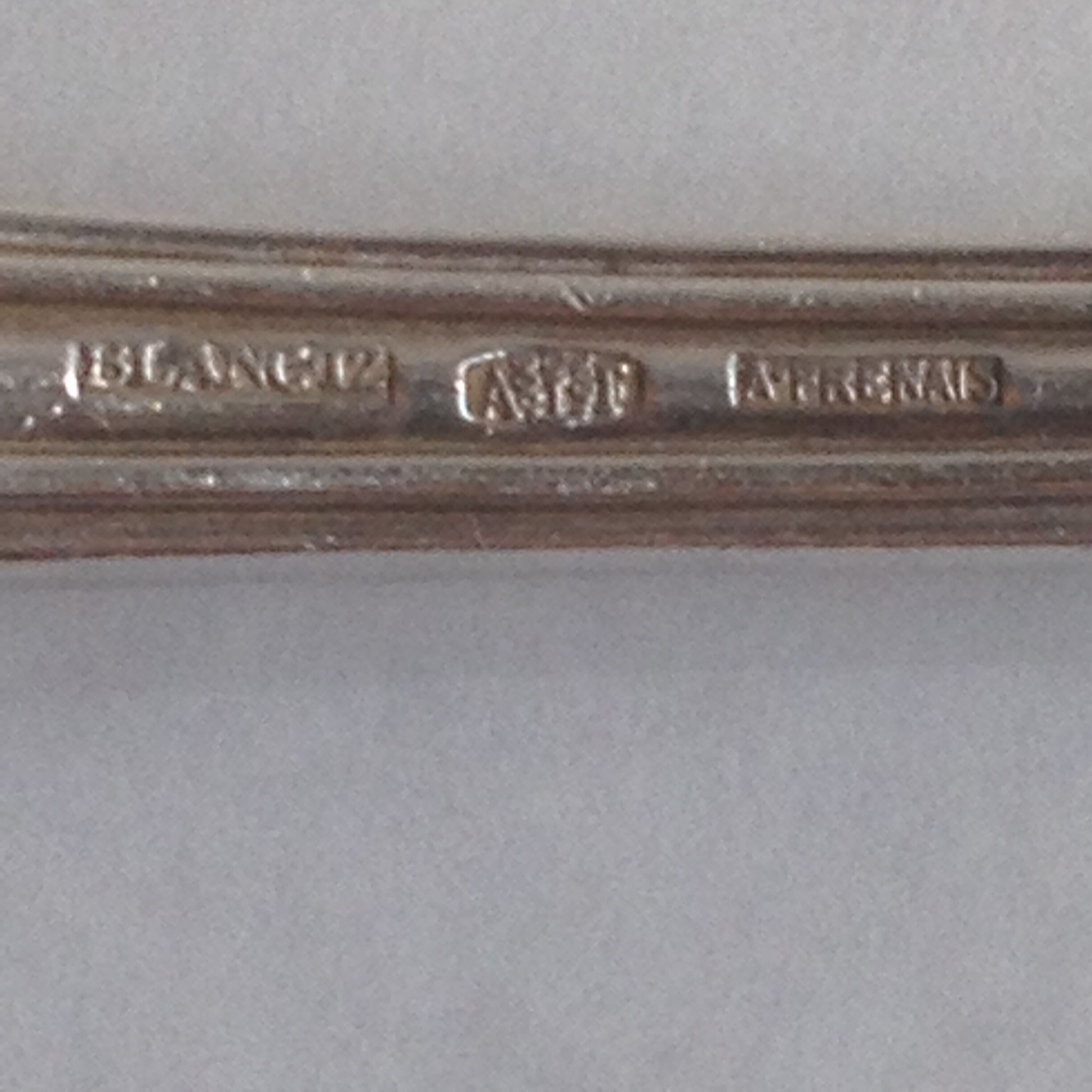 A Frenais 12 cutlery rasp spoon