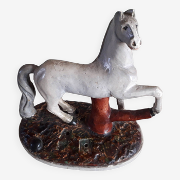 Vintage ceramic horse dating from 1933