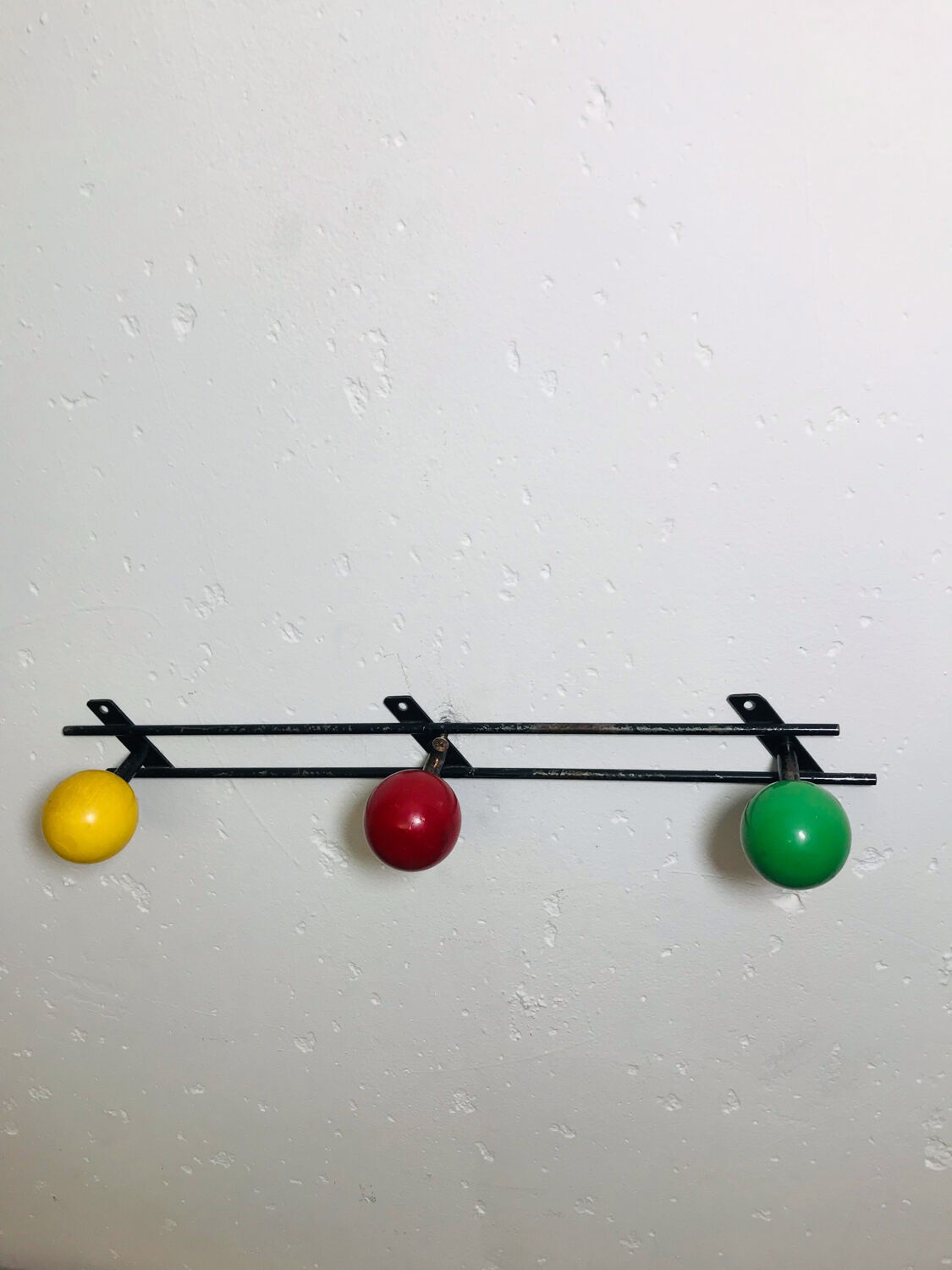 Porte-manteaux boules 1960