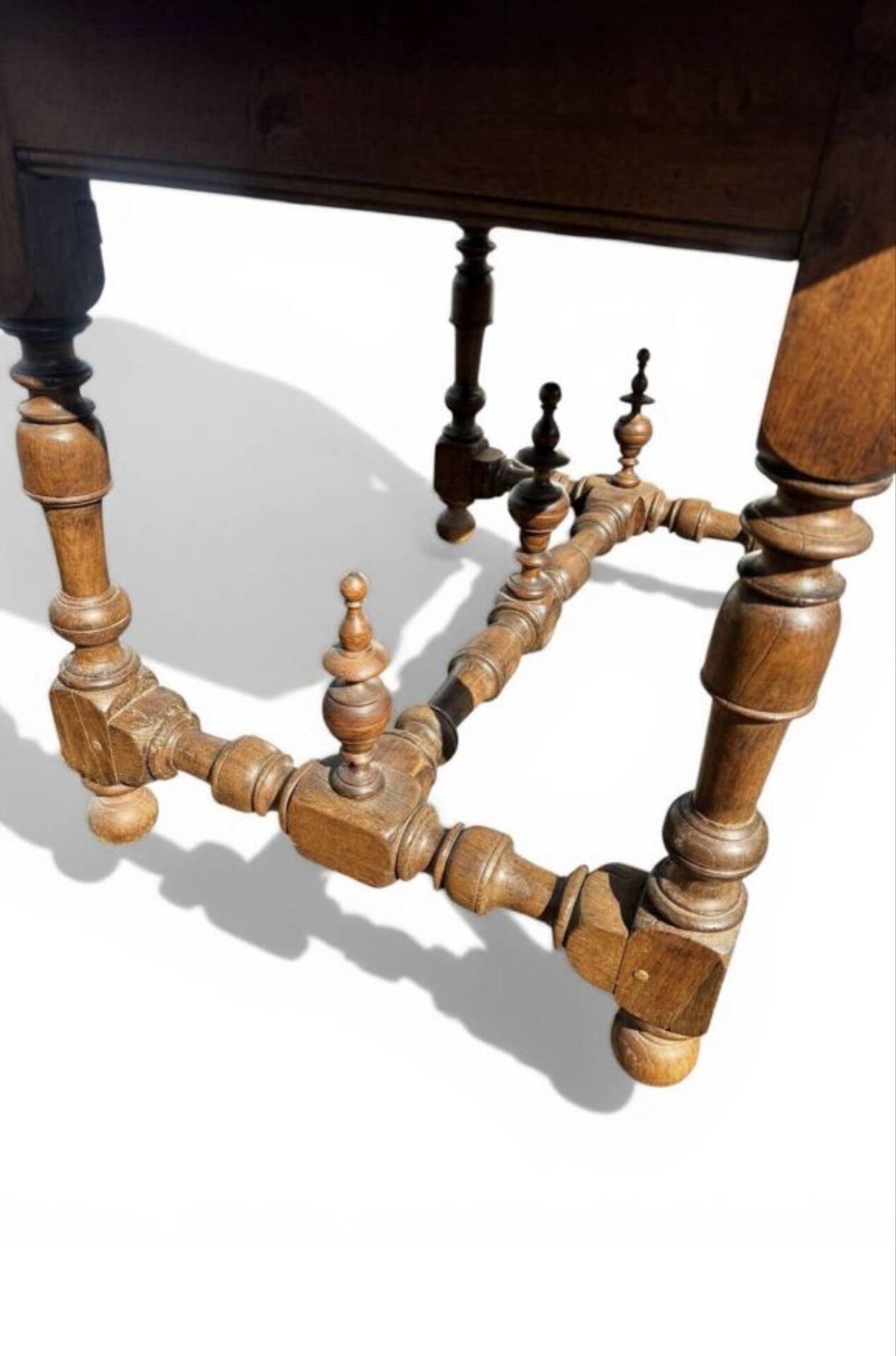 Writing table/desk Louis XIV light oak 18th century