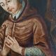 Antique painting on copper - Saint Charles Borromeo - Italian School, 17th century