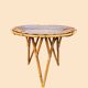 Janine Abraham Rattan Tripod Coffee Table