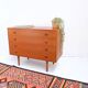 Commode vintage rétro années 60-70 HG Møbler en teck, style années 60-70.