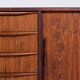 Scandinavian symmetric sideboard in rosewood Denmark 1960