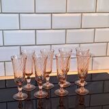 8 Rosaline champagne flutes