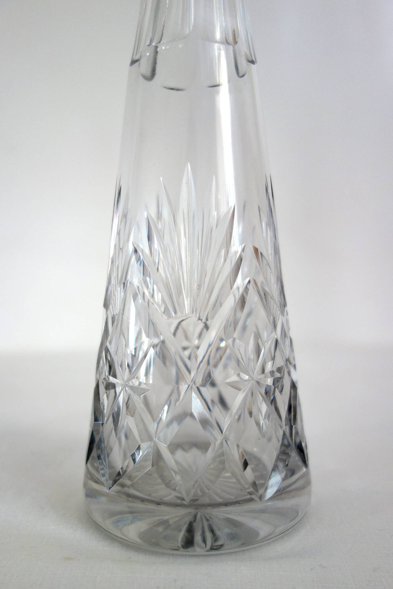 Old Saint Louis crystal decanter, Massenet model n°10
