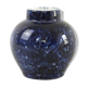 Vase en céramique bleu