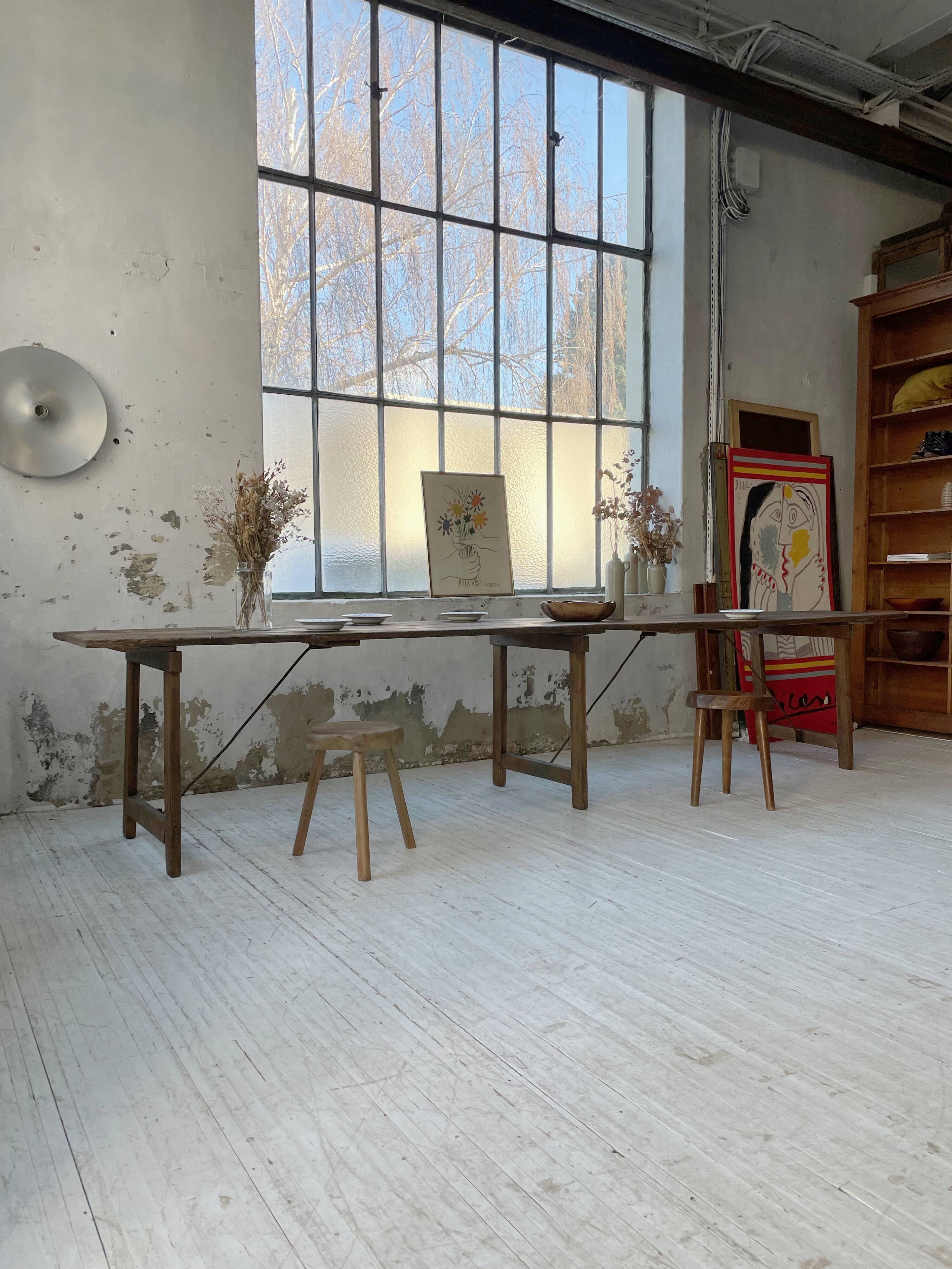 Guinguette table XXL 4m folding