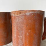 Glazed ceramic mugs