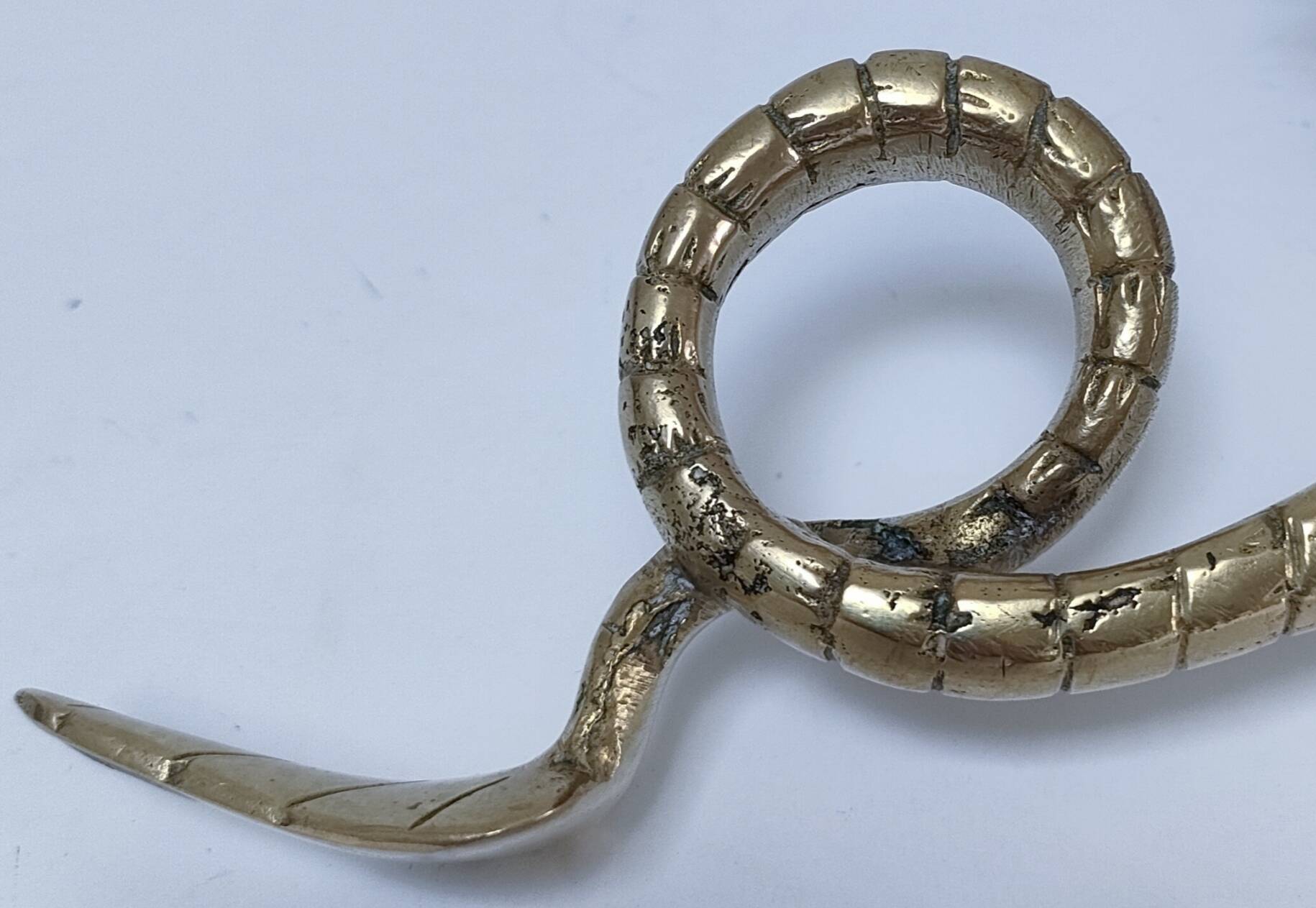 gold-plated chimera sculpture