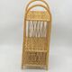 Small shelf, rattan, natural fiber wicker, vintage