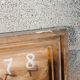Vintage wooden hotel key board