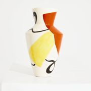 Vase en céramique émaillée signée Roland Brice vers 1950
