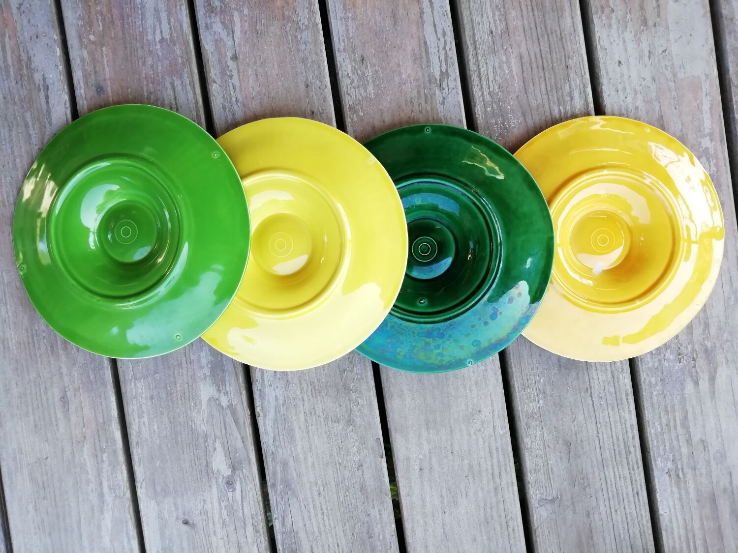 Series of oyster plates