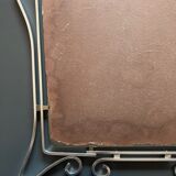 Modernist mirror frame chrome 1950