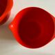 Set of 3 pull-out salad bowls Rosti Denmark Scandinavian design 1970