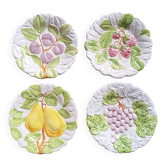 Lot d'assiettes en barbotine Made in Italy