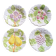 Set of majolica plates Made in Italy