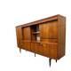 XL vintage wooden buffet / wall unit / midboard